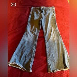 American Eagle Outfitters Blue Boot Cut Jeans